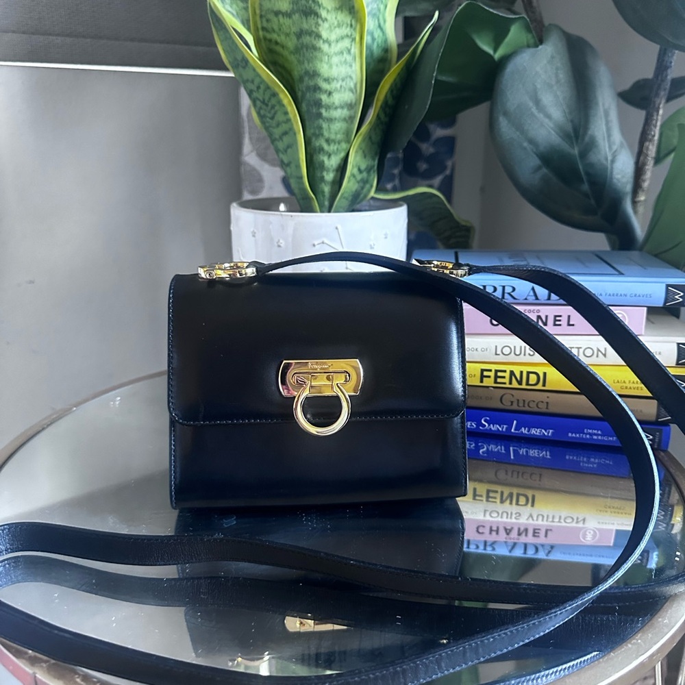 Salvatore Ferragamo Leather Crossbody Bag